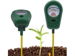 Analisador De Solo 3em 1 Para Jardim, Fazenda E Gramado Mede Umidade, Ph Níveis Fertilidade Sondas Metálicas