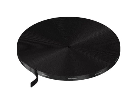 Fita Velcro Alzapower Rolinho 25m Preto