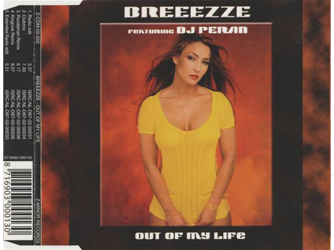 CD Breeezze Featuring DJ Peran - Out Of My League (1CDs)