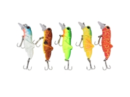 Lure (mid-upper Water Diving,) Lure Mid-upper Water Diving Minnow 5.5cm4g Grasshopper Locust Katydid Cricket Insect Imitation Hard Bait Fake