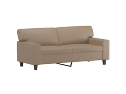 2-seater Sofa, 2-seater Sofas Vidaxl Marrom Couro Artificial (n/a)