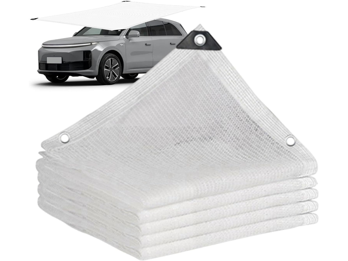 Shade Tarp With Grommets Thickened Mesh Fabric Canopy