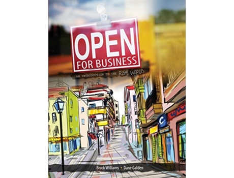 Livro Open for Business An Introduction to the Real World de Horace Williams e Dane Galden (Inglês)