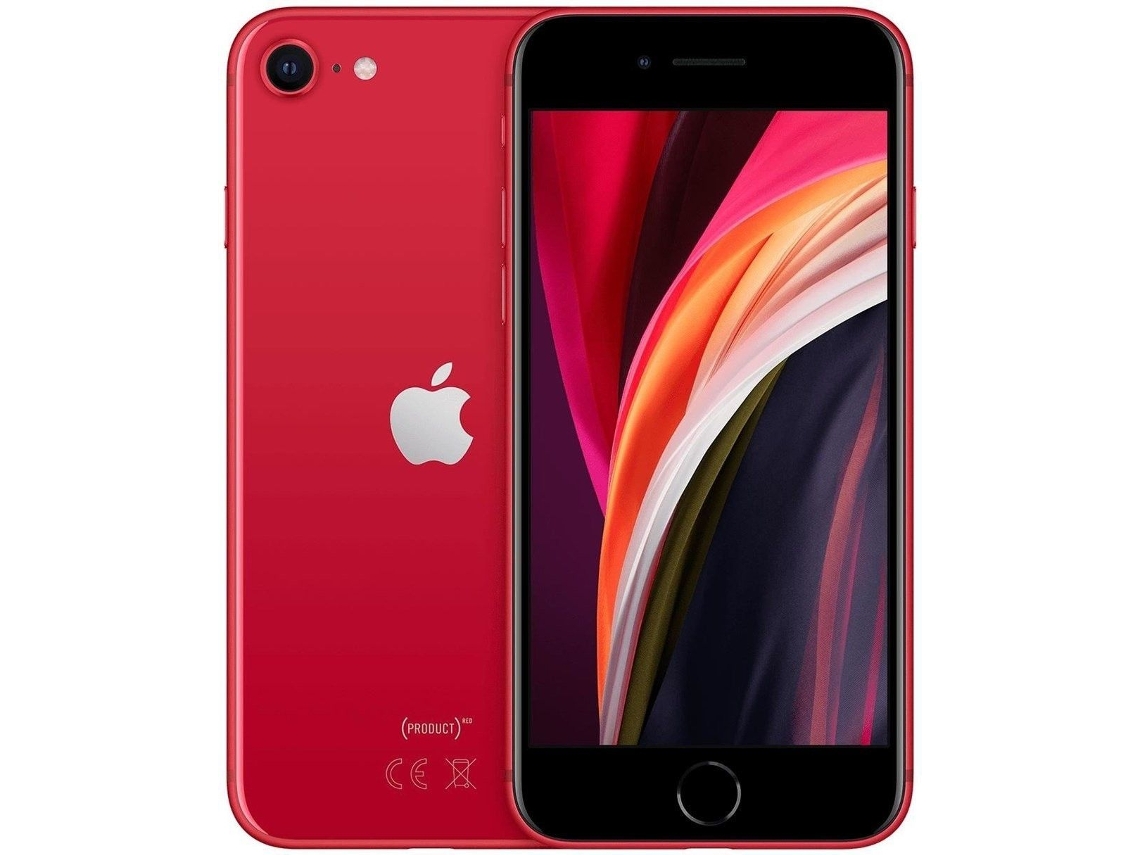 iPhone SE 2020 APPLE (Recondicionado Como Novo - 128 GB - Vermelho)