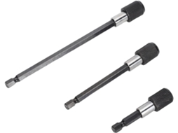 Conjunto De Adaptadores Haste Extensão Hilitand, Suporte Magnético Para Bits Com Haste Hexagonal De 1, 4 Polegadas, Aço