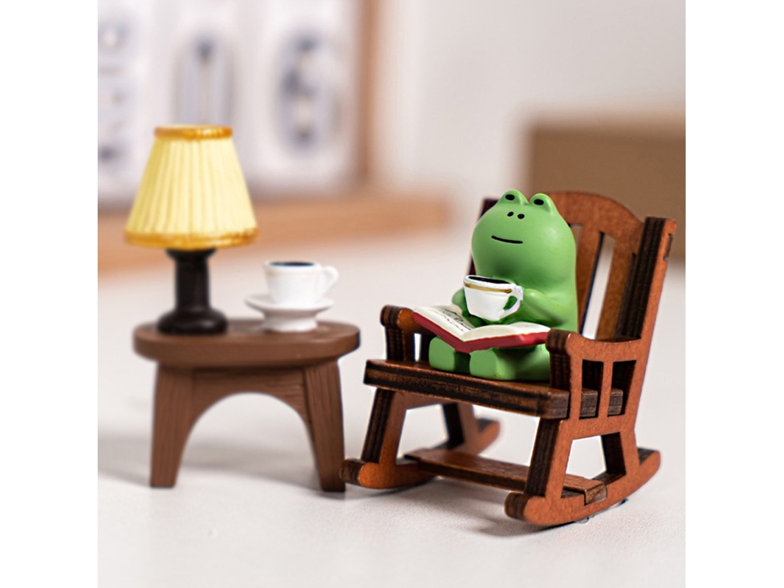 Figurinhas De Sapo Miniatura Para Decoração E Coleção