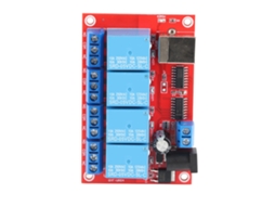 Módulo de Relé 4 Canais USB 5V 3 Modos | S/MARCA