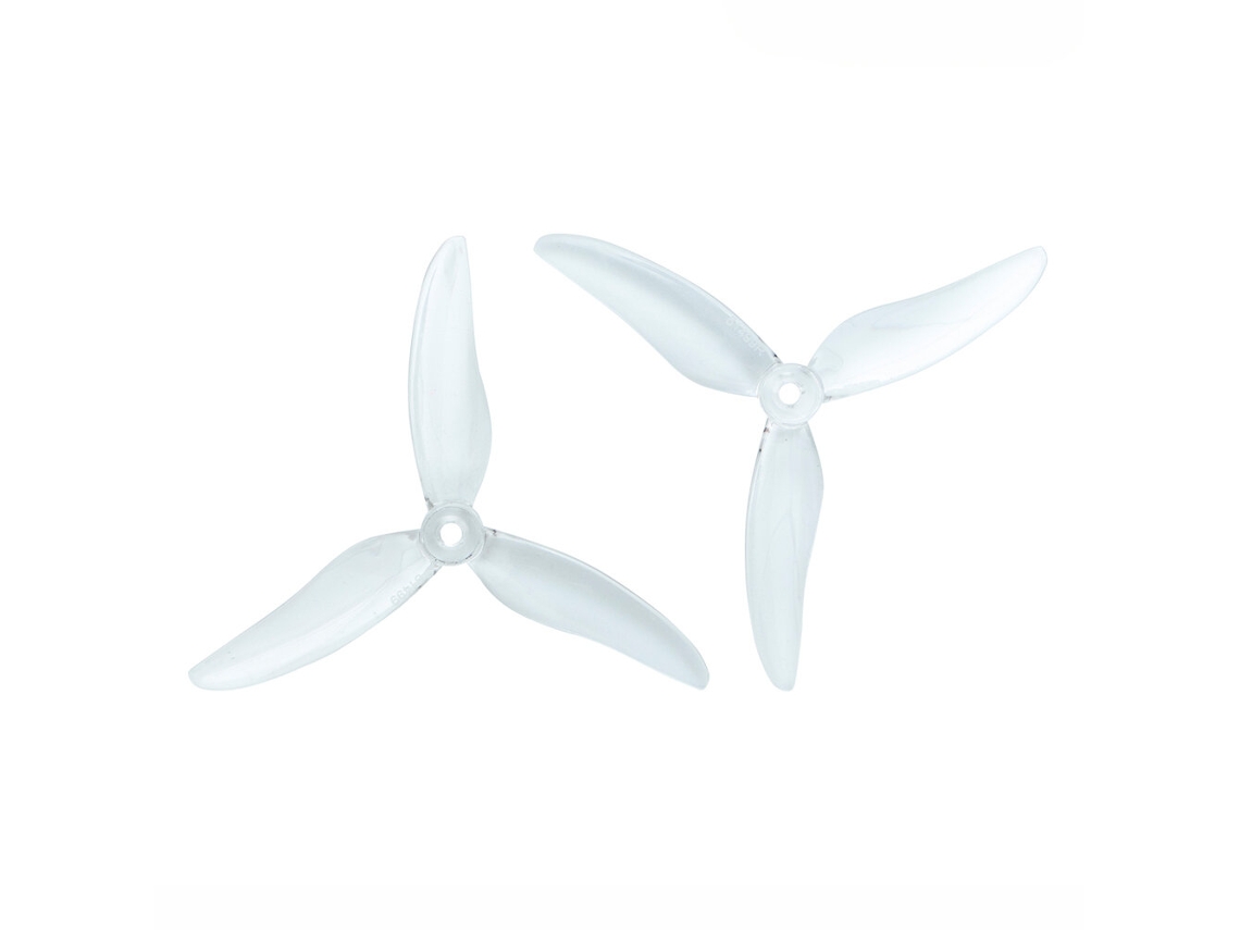Gemfan Hurricane 51499 Hélices de 3 Pás, 5 Mm/poo, Cw Ccw, Vermelhas No. 2, para Drones Rc Run Fpv. MDUG