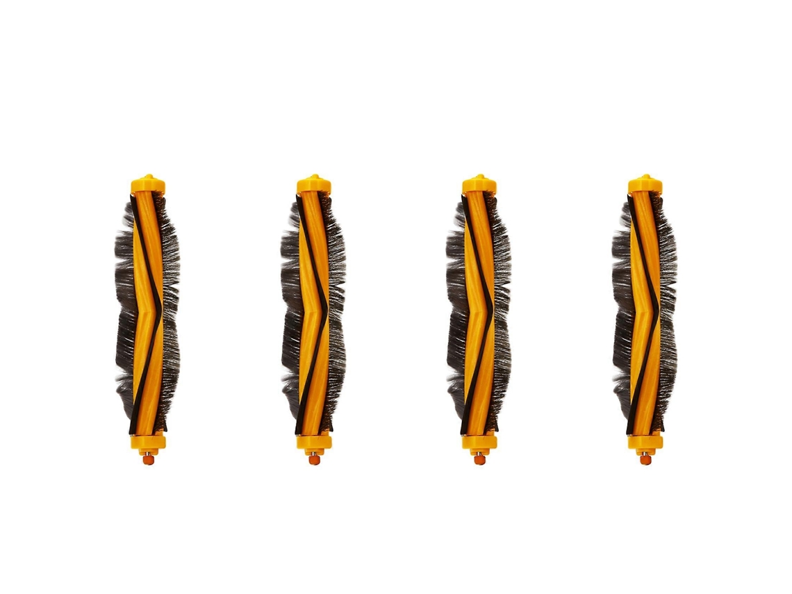 Conjunto De 4 Escovas Principais Para Agitador Compatível Com Os Robôs Aspiradores Ecovacs Deebot M80 Pro, M81, M85, M88, R95, R96 E R98._ptg