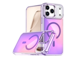 Capa De Tpu Magsafe Para Iphone 17 Pro Que Muda De Cor - Roxa