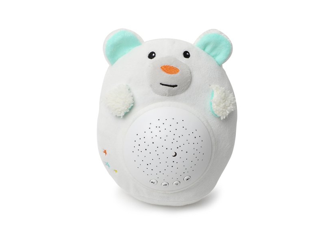 Máquina de Som e Projetor de Luz Noturna/Som Shhh Canções de Ninar e Calmante de Ruído Branco Brinquedo Portátil para Dormir para Bebês JEDBESETZT