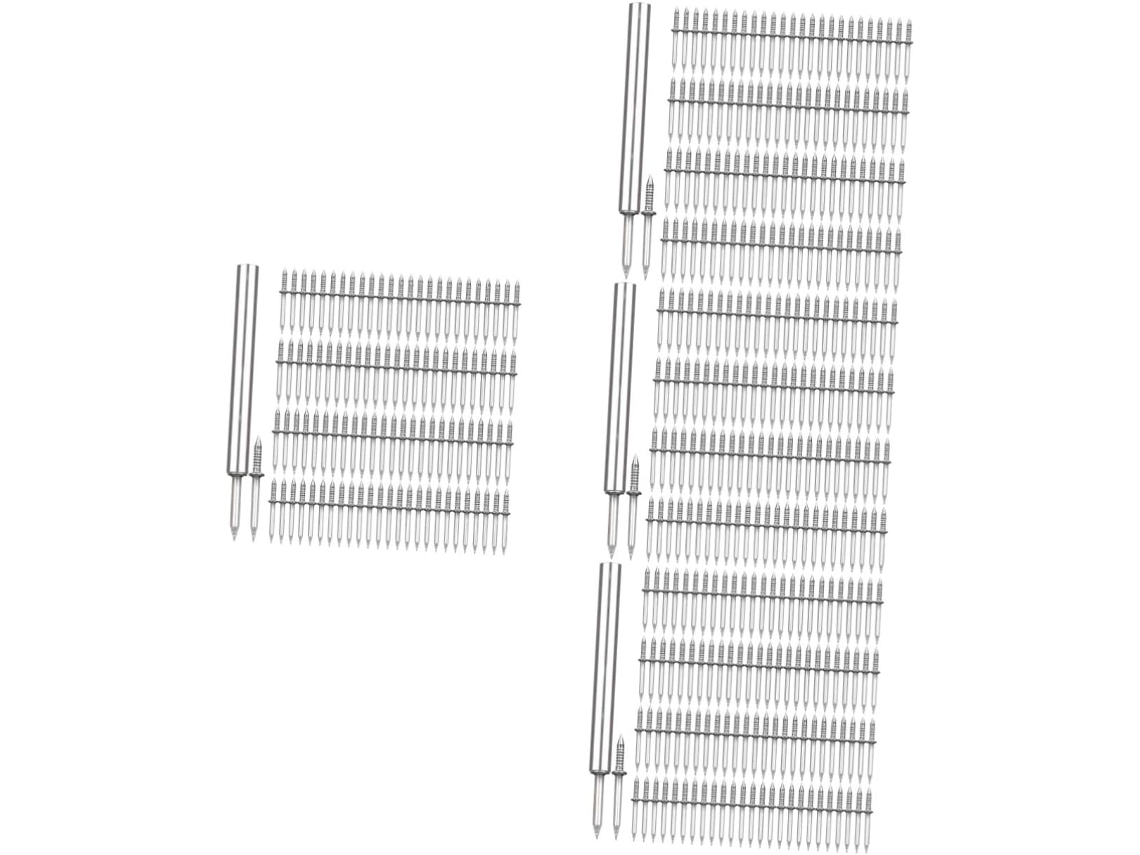 Conjunto Com 4 Pregos Duplos Para Pendurar Quadros, Que Não Danificam