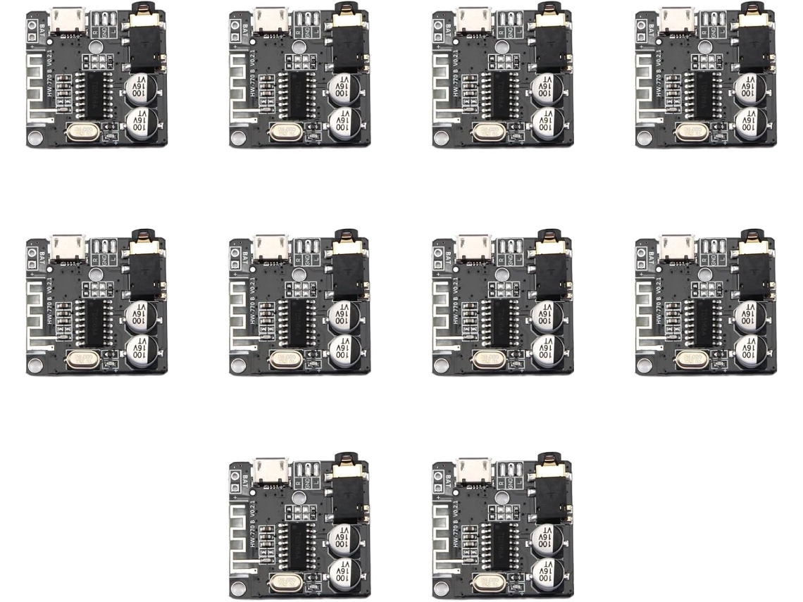 Placa Receptora de Áudio Bluetooth 5.0 Vhm 314 com Decodificador Mp3 Sem Perdas. SFUSHOS