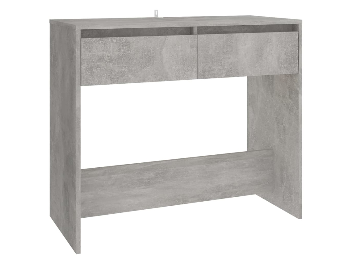 Console Table, Console Tables Vidaxl Cinzeto Madeira Processada (n/a)