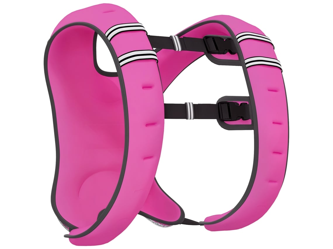 Jaqueta Pesada E Respirável De 8kg, Com Bolso De Armazenamento E Alças De Ombro. Em Tecido Oxford. 40x35 Cm. Rosa