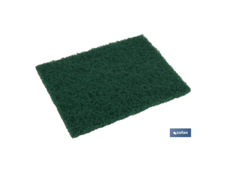 Pack de 4 estropajos  verdes 100% fibra venta unitaria