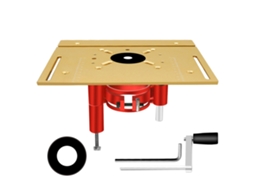 Mesa de Levantamento de Router Diy Kit Sistema de Levantamento Manual Prisma Firme Ajuste Fácil | S/MARCA