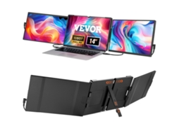 Extensor de Tela para Laptop 14 Polegadas Hd 1080P Monitor Portátil para Laptop de 13 a 17 Polegadas VEVOR (Outlet Grade A)