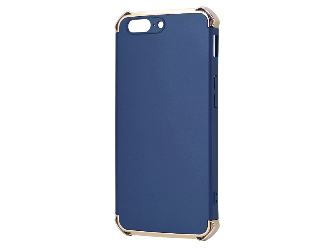 Capa de Telefone Rígida Antichoque para Oneplus 5 . EOOCOO (dourado azul)