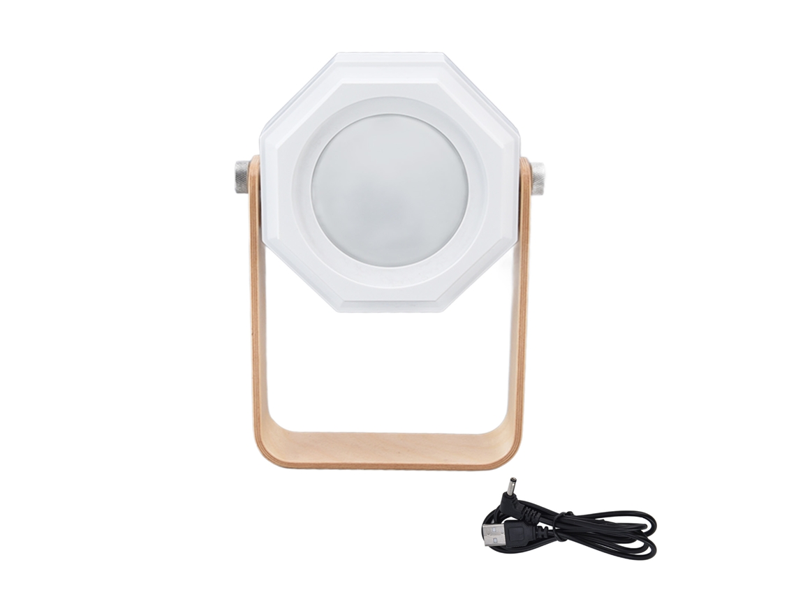 2026 lâmpada de Lanterna Led Portátil Plegável com 3 Cores e Proteção para os Olhos para Quarto e Exterior