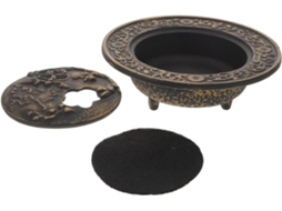 Porta-perfume Em Cobre Fundido Com Recipiente Multifuncional Para Incenso, Suporte Ritualístico Para Varetas De Incenso...