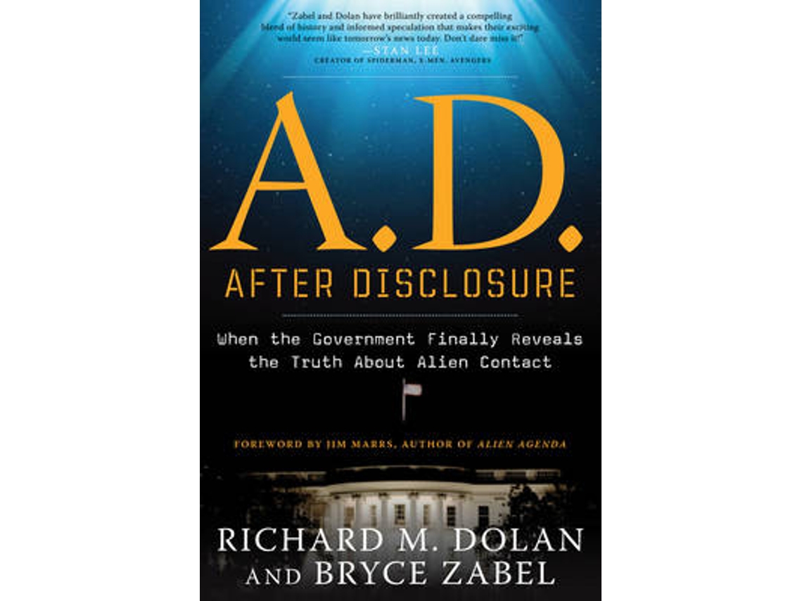 Livro A.D. After Disclosure de Richard Dolan e Bryce Zabel (Inglês)