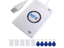 Leitor Nfc Acr122u Usb Leitor De Cartão Ic Inteligente Sem Contato E Impressora Copiadora Rfid Inteligente Duplicação Uid Slowmoose