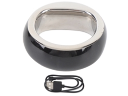 Smart Ring Counter IP67 Recarregável com App e Lembrete para Oração, Diâmetro 19.8mm LAXISCREED