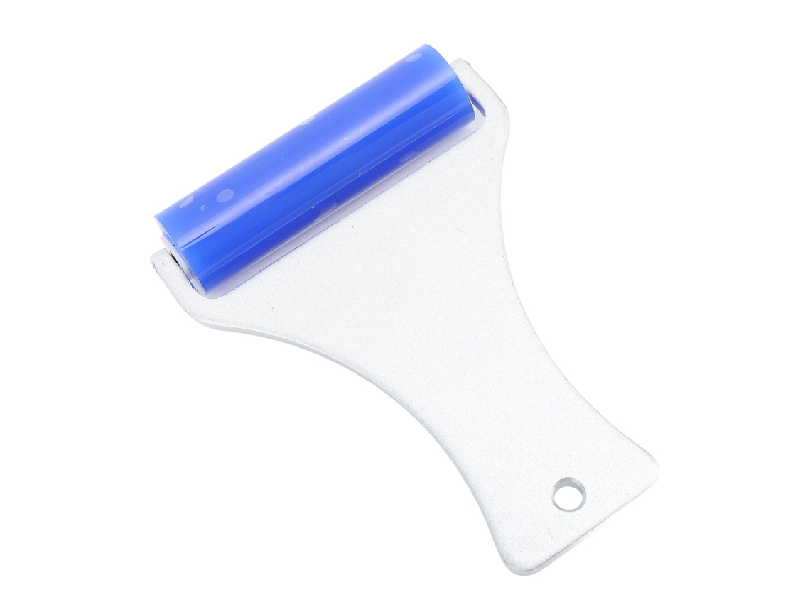 Laxiscreed Rolo Removedor De Poeira De Silicone Com Função Eletrostática E Cabo De Metal