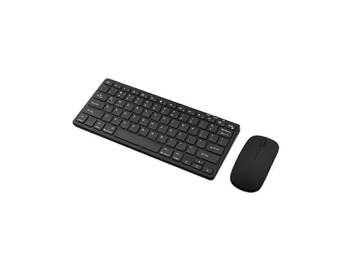 Teclado E Mouse Sem Fio Bluetooth Recarregáveis ​​com Três Modos De Funcionamento, Compatíveis Com Tablets E Mouses. Everley891