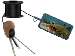 para Pesca no Gelo, Pesca em Lagos e Pesca em Barcos: Câmera Subaquática Biomimética 3d SFUSHOS