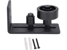Guia De Piso Ajustável Em Aço Carbono Para Porta Celeiro Deslizante, Suave, Segura, Encaixe Universal, Portas De 7, 6cm