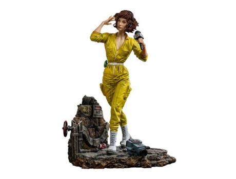 Figura Iron Studios TEENAGE MUTANT NINJA TURTLES April O'Neil Estátua em Escala 1:10