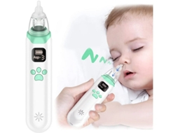 Aspirador Nasal Para Bebê Com 3 Níveis De Sucção E Música 