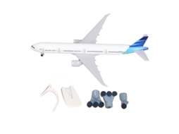 Modelo De Avião De Metal B777 Liga Escala Precisa Base Estável Decoração Casa