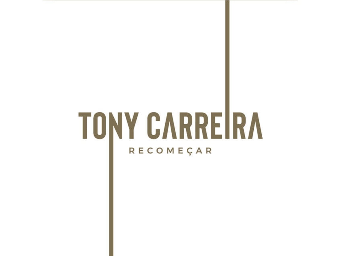 CD Tony Carreira - Recomeçar (Edição: Digipack edição ltd)