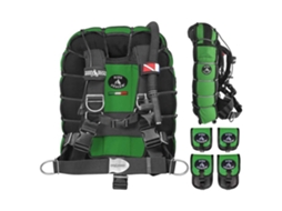 Colete Fly Tech Verde Ldive System