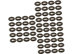 Jojofuny 60 Peças Tampa Oval Para Orifício De Fechadura Cômoda, Placa Decorativa Para Orifício De Fechadura Em Móveis