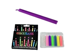 Velas De Chama Colorida Laxiscreed Para Festas E Decorações Celebrativas