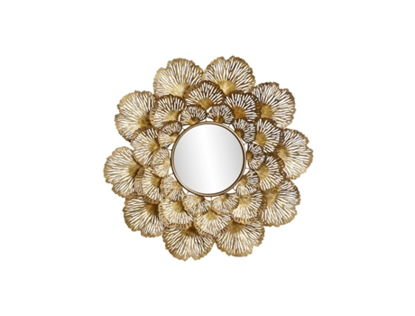 Espelho de Parede DKD HOME DECOR 46873 (Dourado - 5.70x85.70x87.60cm)