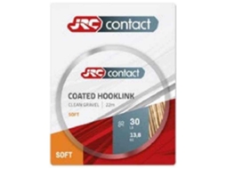 Trançado Contact Coated Hooklink Soft 22 M Transparente 30 Lbsjrc