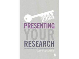 Livro Presenting Your Research de Lucinda Becker (Inglês)