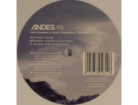 Tia Anita, Dani Casarano Felipe Valenzuela Andes Música