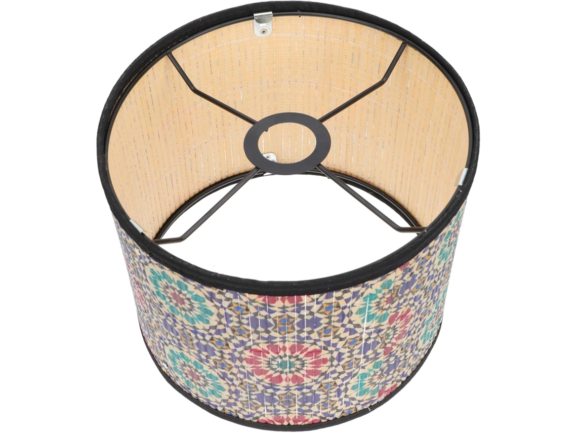 Capa De Bambu Para Luminária Decorativa De Teto.