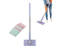 Mini Esfregão De Limpeza Com Cabeça Giratória 360 Graus E Design Ergonômico