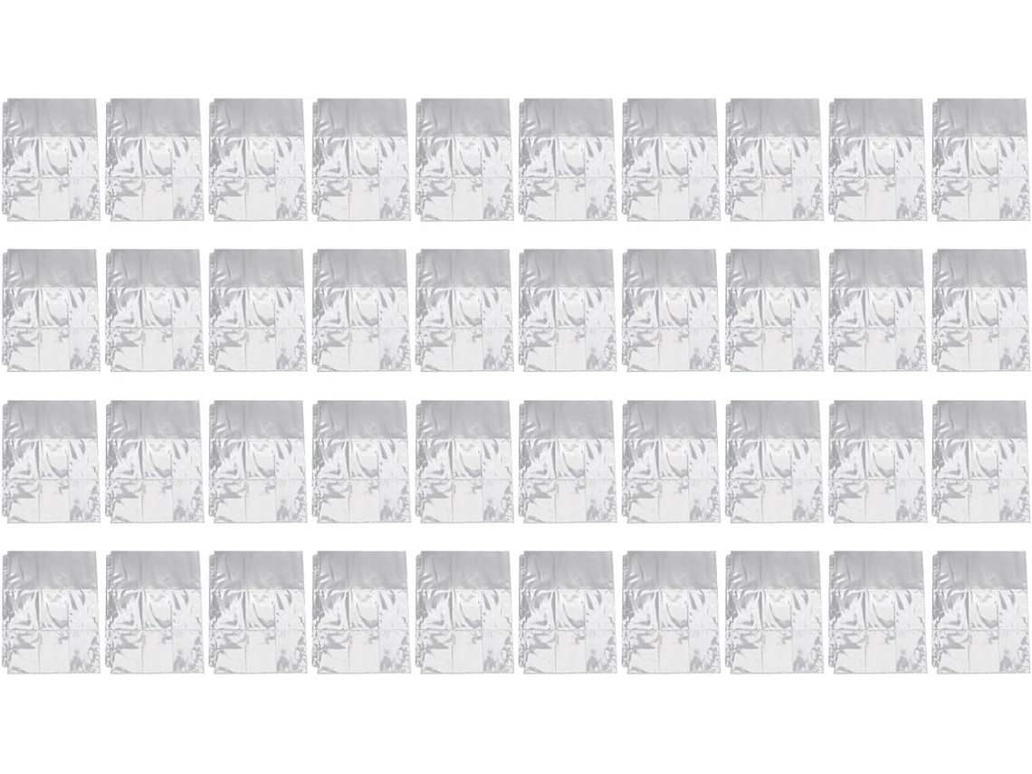40 Capas Protetoras Cartões De Visita, Capas Dupla Face Cartões, Folhas Pastas, Protetores De Página