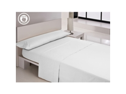 Conjunto De Lençóis Hosteline Iris Premium Branco Casal