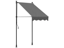 Retractable Awning, Retractable Awnings Vidaxl Antracite Tecido (n/a)