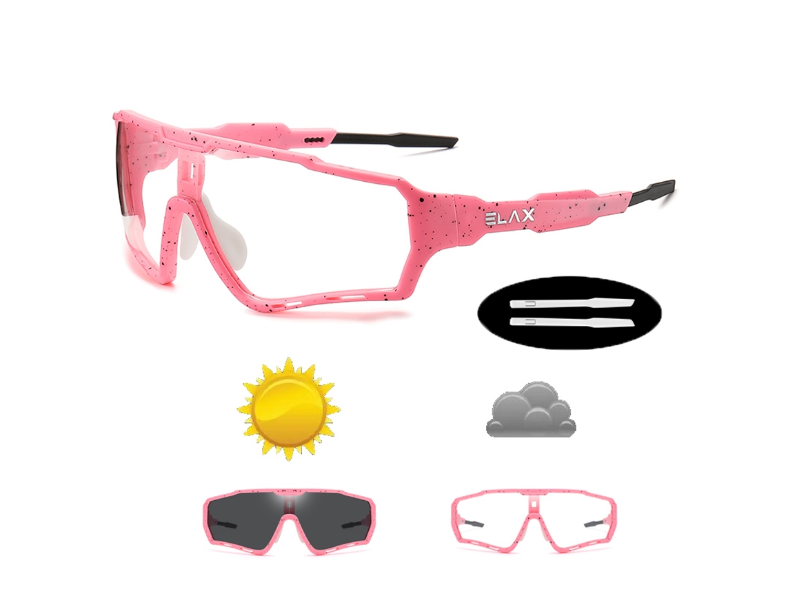 Óculos de Ciclismo MDUG, Fotocromáticos, Polarizados, Proteção Uv400, Fibra de Acetato (estilo 8)