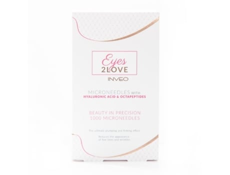 Eyes2love Patches para Olheiras com Ácido Hialurônico e Microagulhas Octapeptídeos, 1 Par Inveo